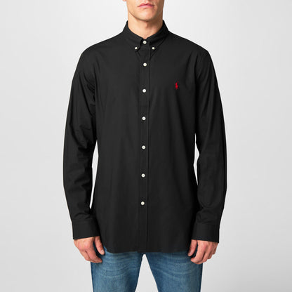Men's Slim Fit Poplin Long-Sleeve Shirt
