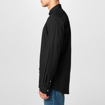 Men's Slim Fit Poplin Long-Sleeve Shirt
