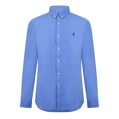 Men's Slim Fit Poplin Long-Sleeve Shirt