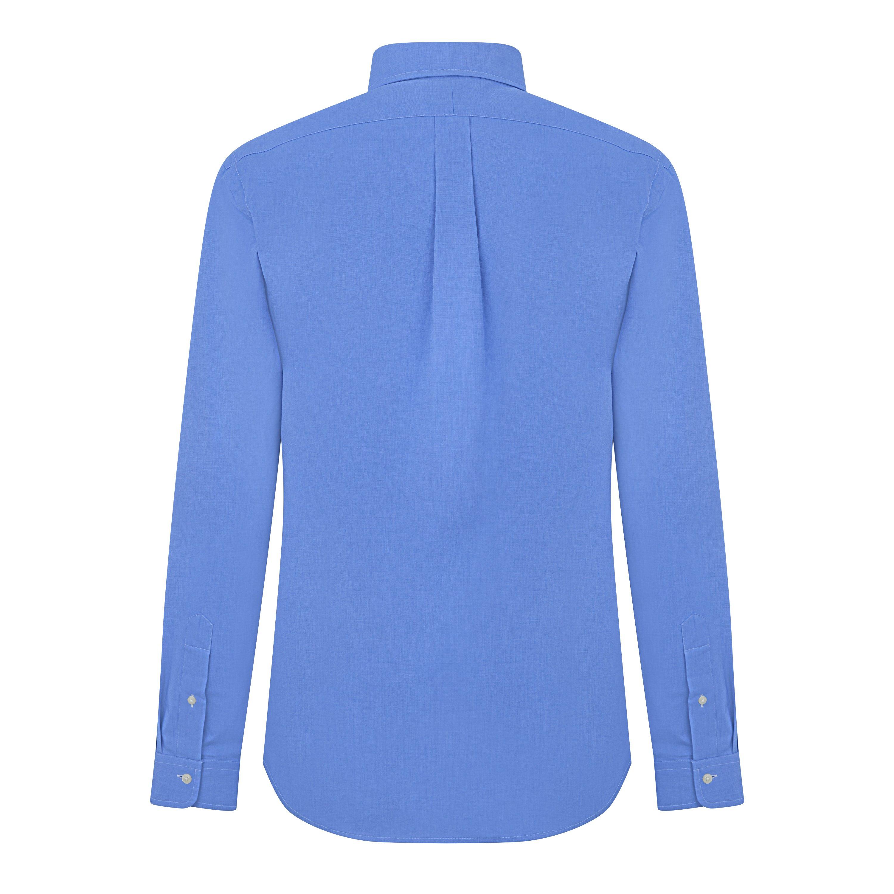 Men's Slim Fit Poplin Long-Sleeve Shirt
