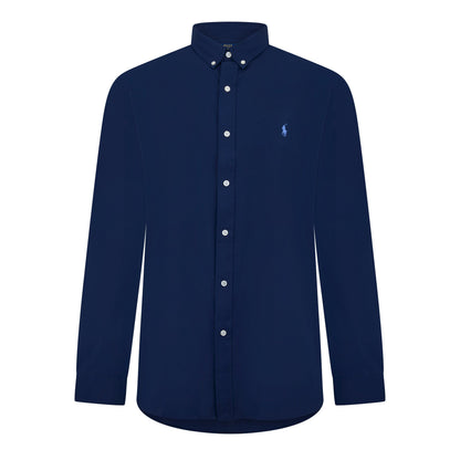 Men's Slim Fit Poplin Long-Sleeve Shirt