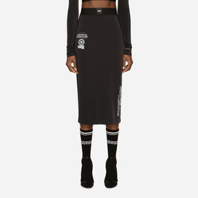 Dg Vib3 Stretch Jersey Pencil Skirt
