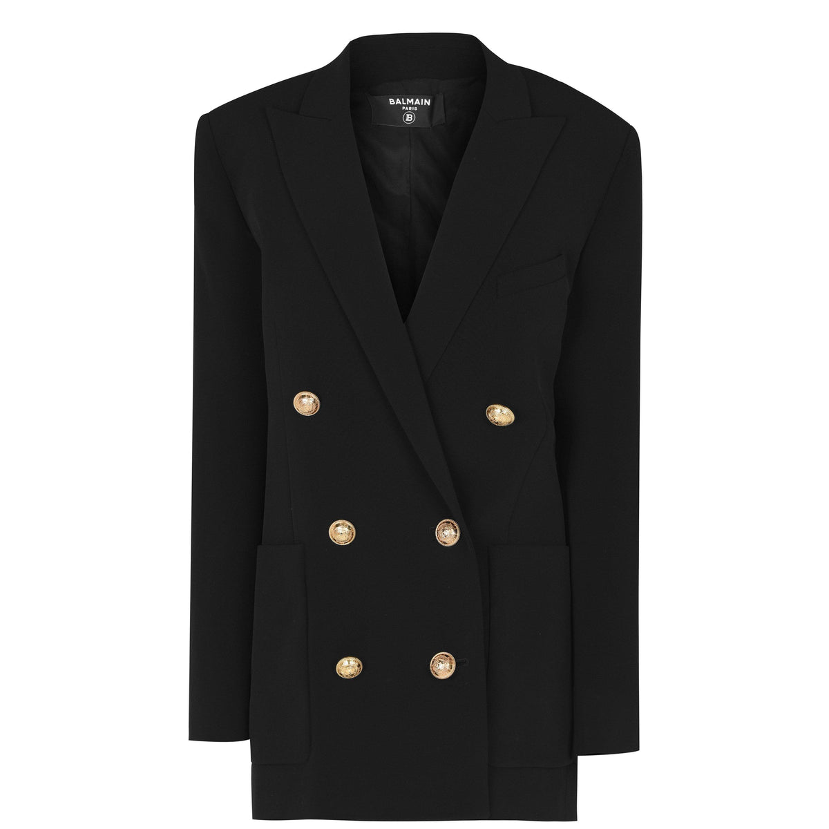 6 Buttoned Boyfriend Blazer