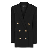 6 Buttoned Boyfriend Blazer