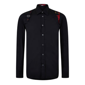 Silver Buckle Detail Shirt