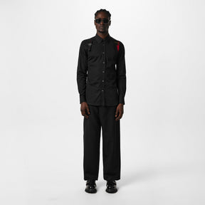 Silver Buckle Detail Shirt