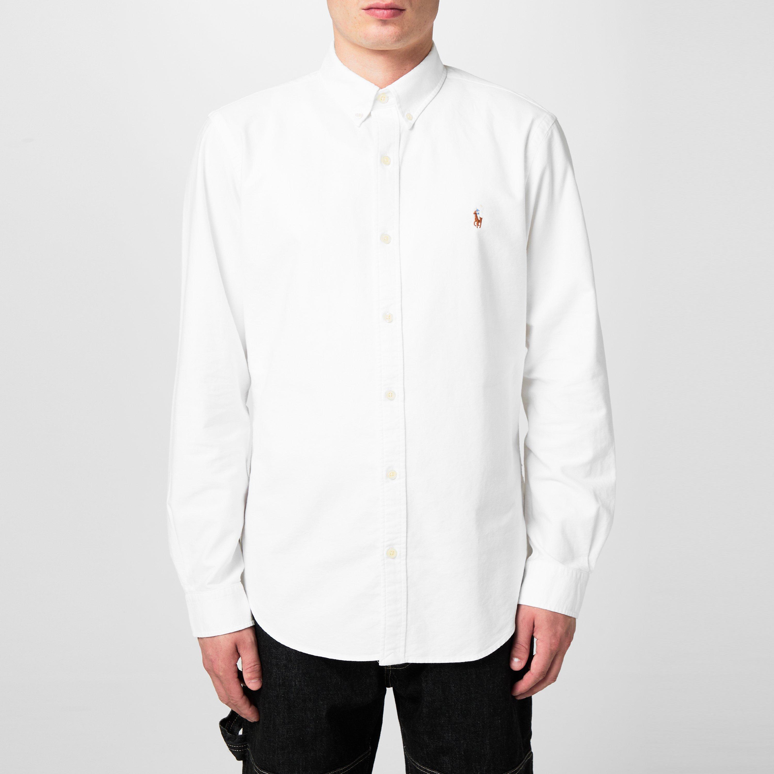 Men's Slim Fit Oxford Long Sleeve Shirt