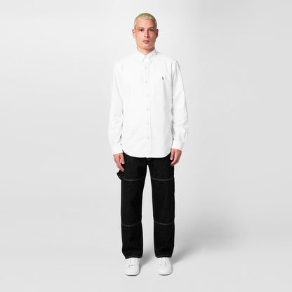 Men's Slim Fit Oxford Long Sleeve Shirt