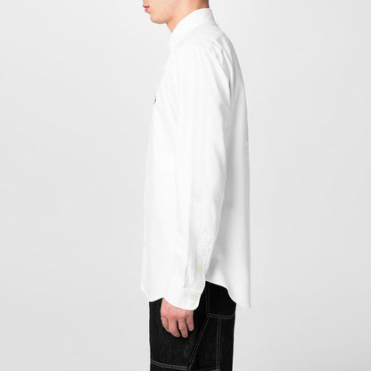 Men's Slim Fit Oxford Long Sleeve Shirt