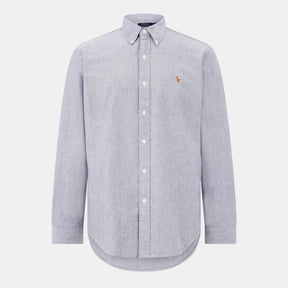 Men's Slim Fit Oxford Long Sleeve Shirt