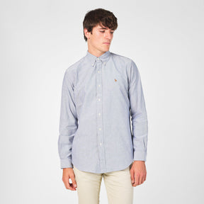 Men's Slim Fit Oxford Long Sleeve Shirt