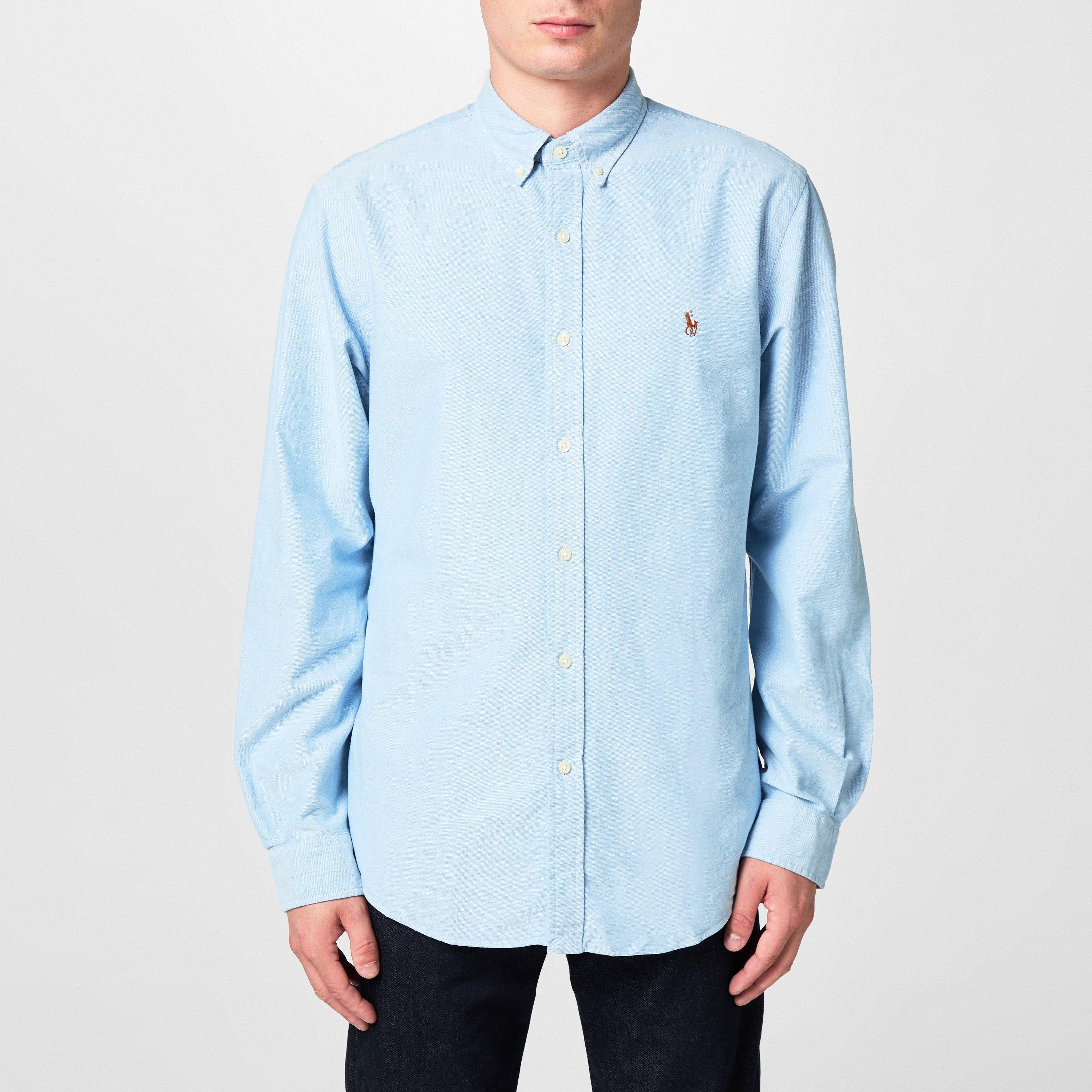 Men's Slim Fit Oxford Long Sleeve Shirt