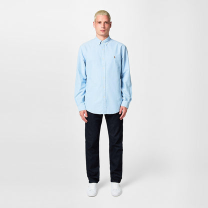 Men's Slim Fit Oxford Long Sleeve Shirt