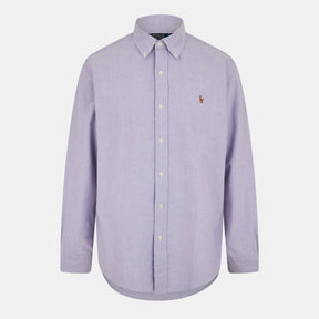 Men's Slim Fit Oxford Long Sleeve Shirt