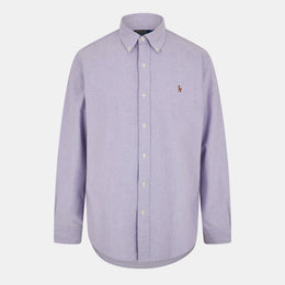 Men's Slim Fit Oxford Long Sleeve Shirt
