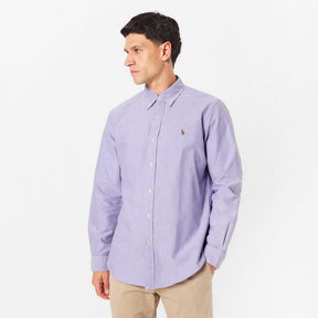 Men's Slim Fit Oxford Long Sleeve Shirt