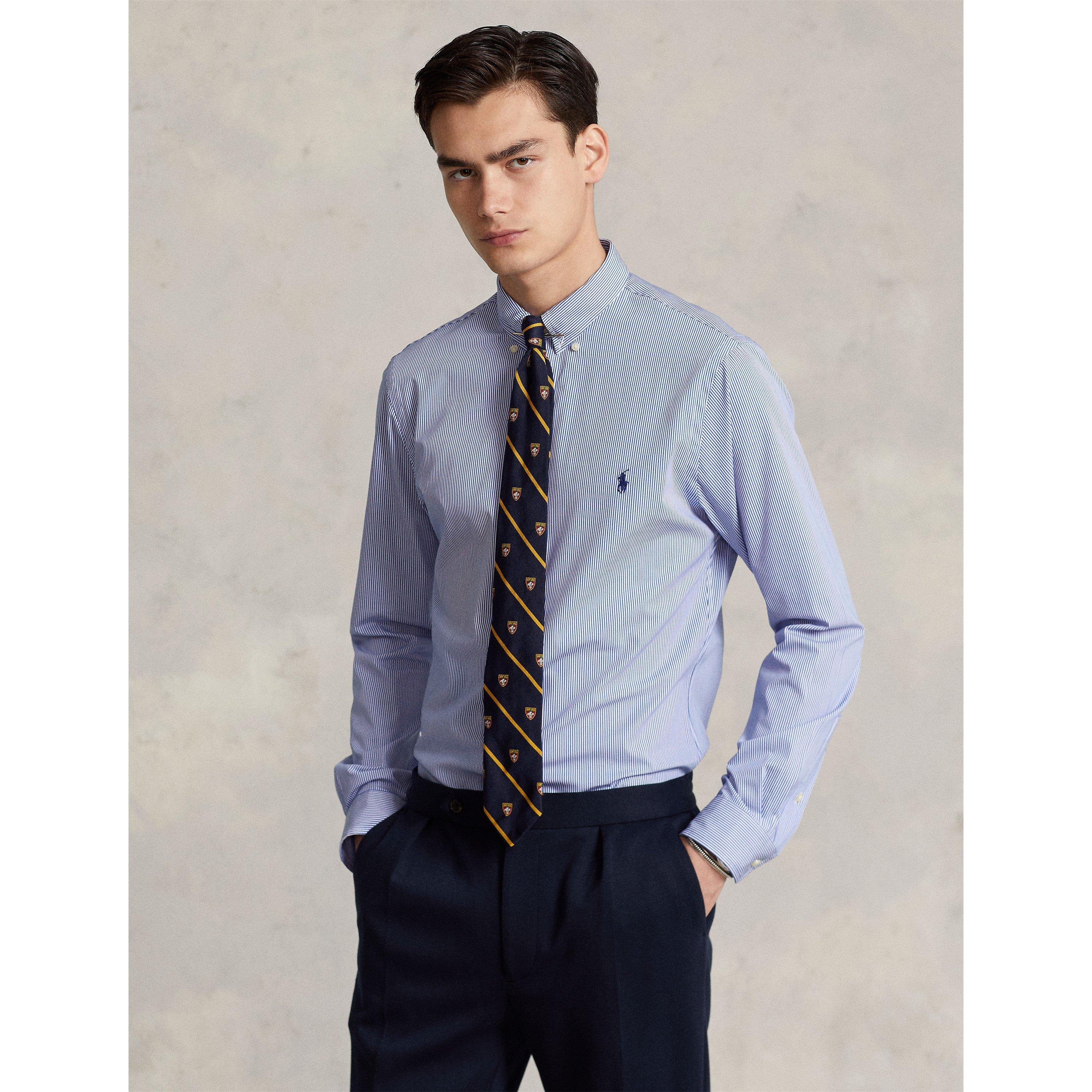 Stripe Poplin Slim Fit Shirt
