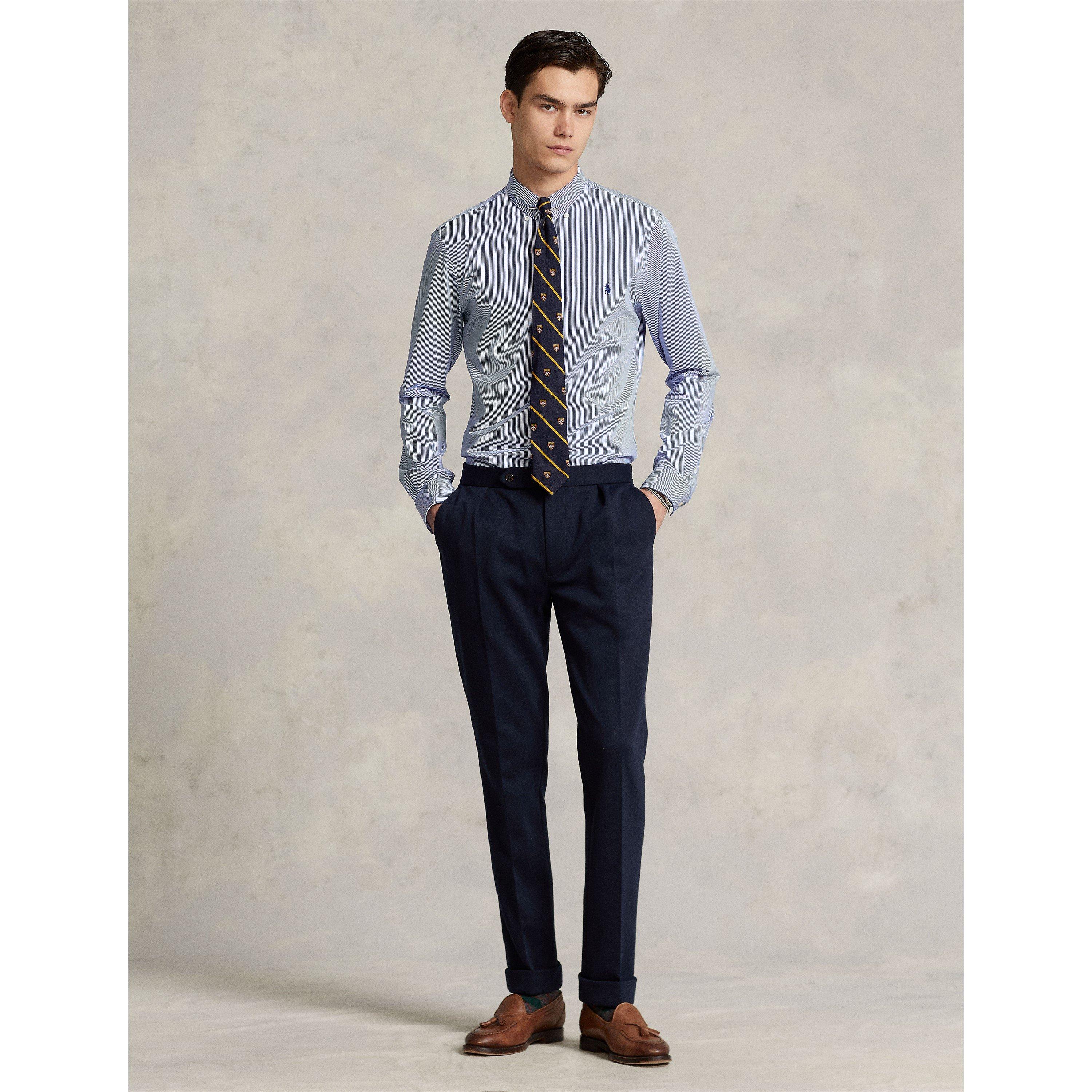 Stripe Poplin Slim Fit Shirt