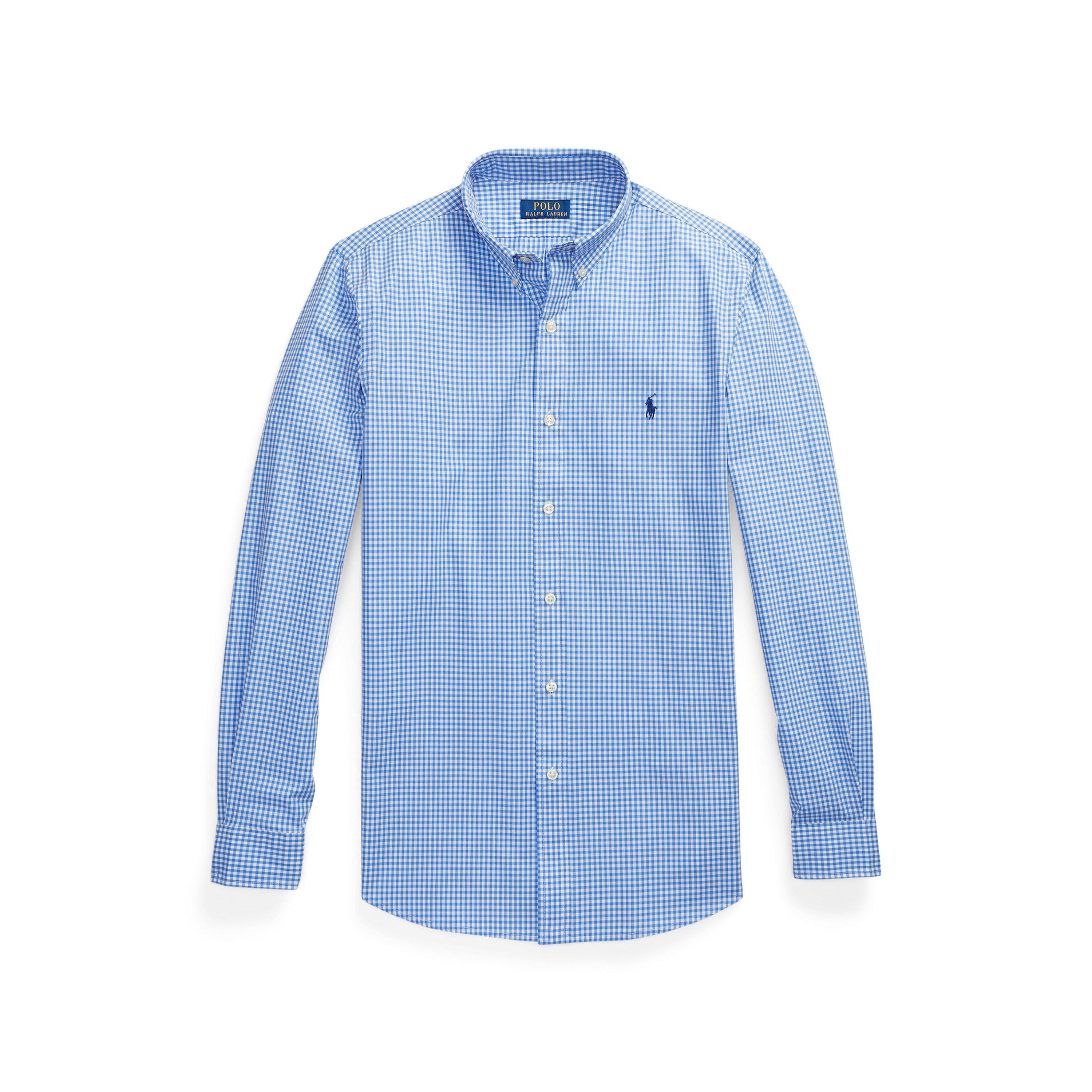 Gingham Poplin Slim Fit Shirt