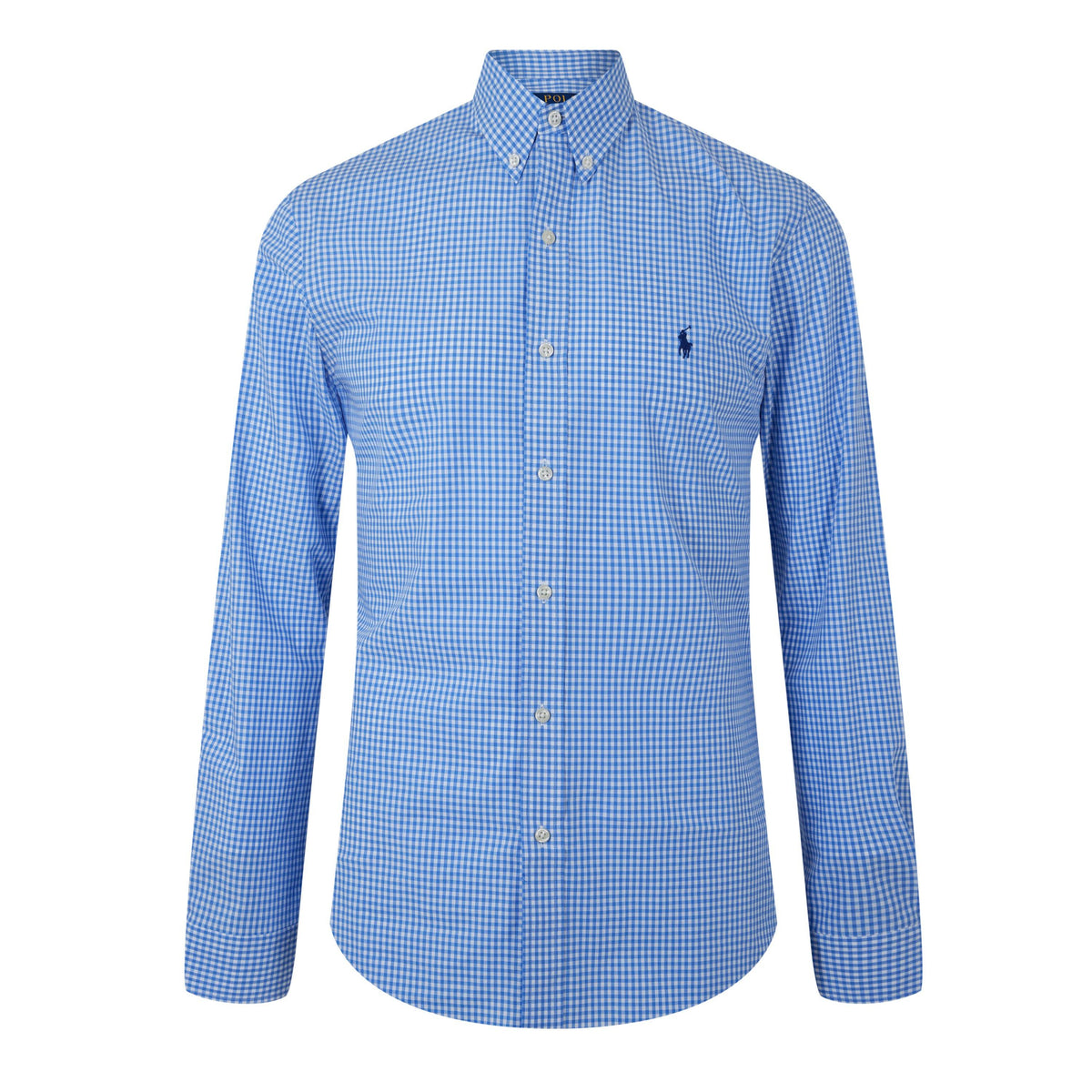 Gingham Poplin Slim Fit Shirt