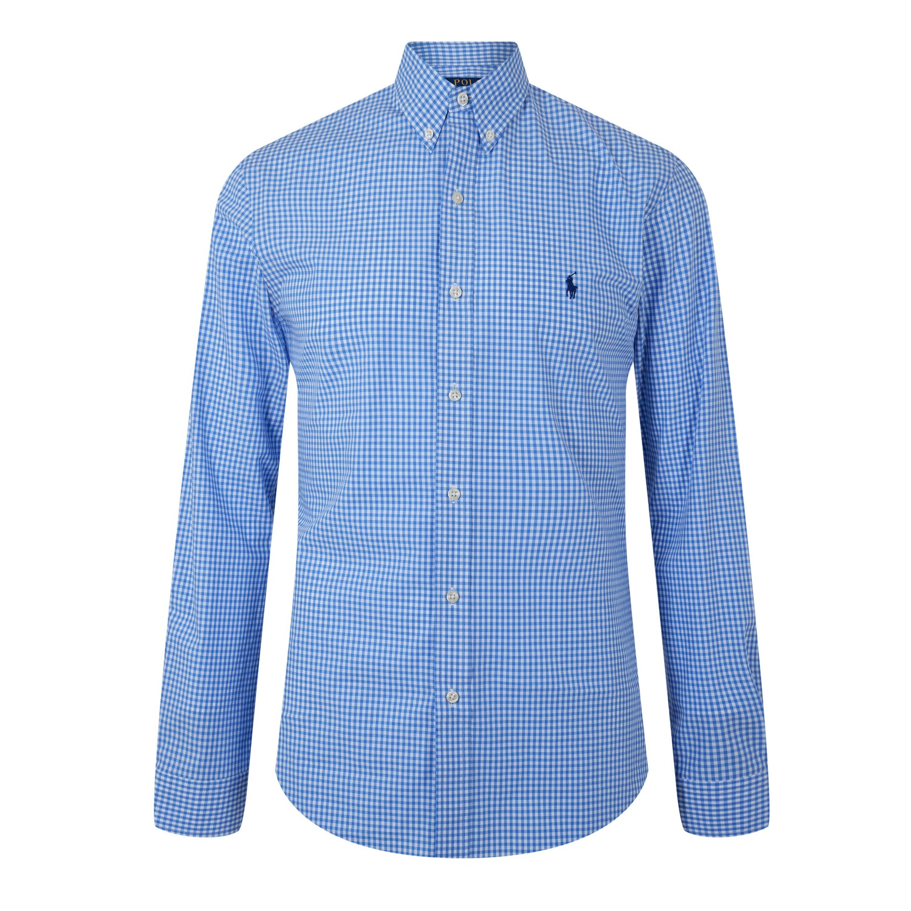Gingham Poplin Slim Fit Shirt