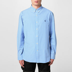 Gingham Poplin Slim Fit Shirt