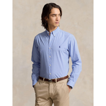 Gingham Poplin Slim Fit Shirt