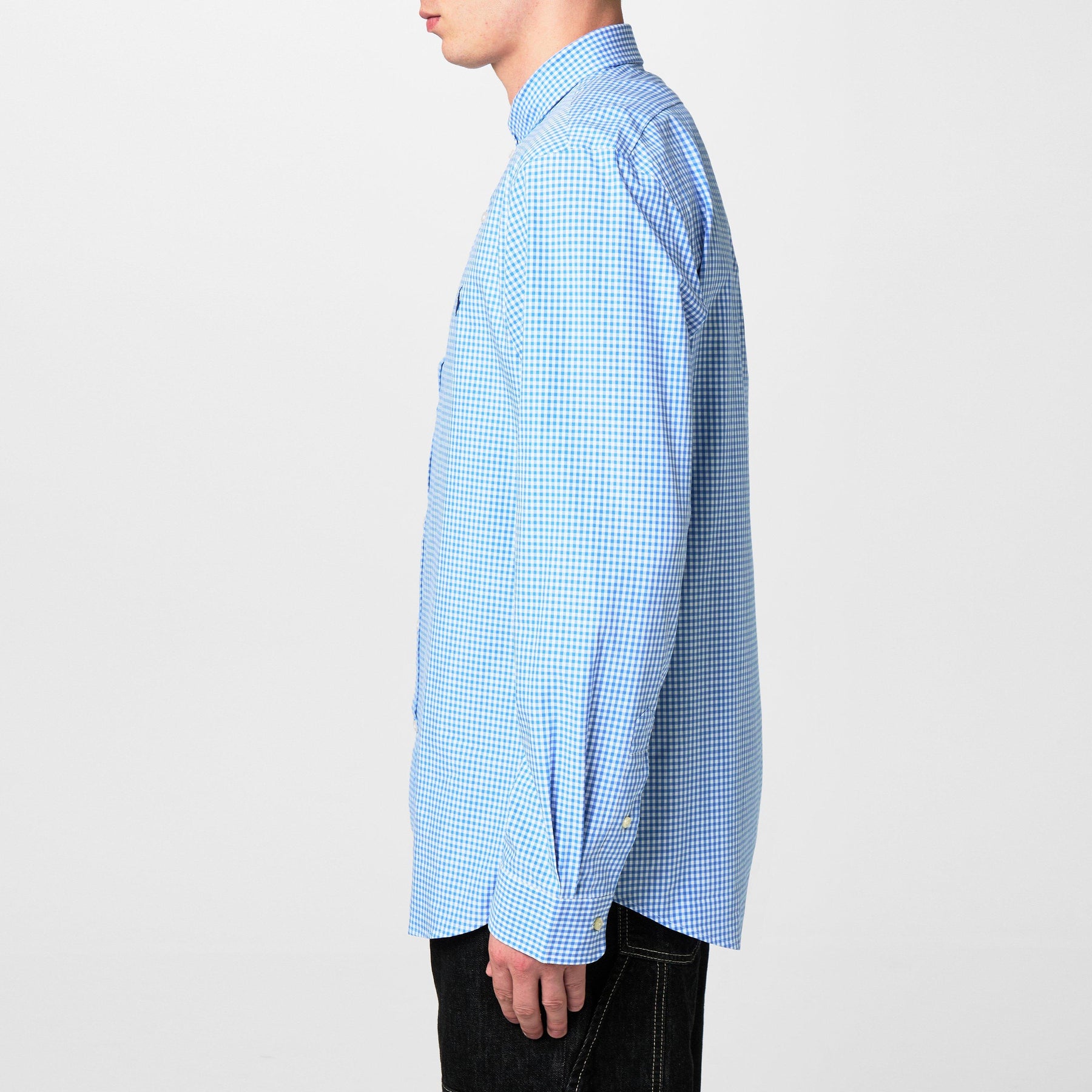 Gingham Poplin Slim Fit Shirt