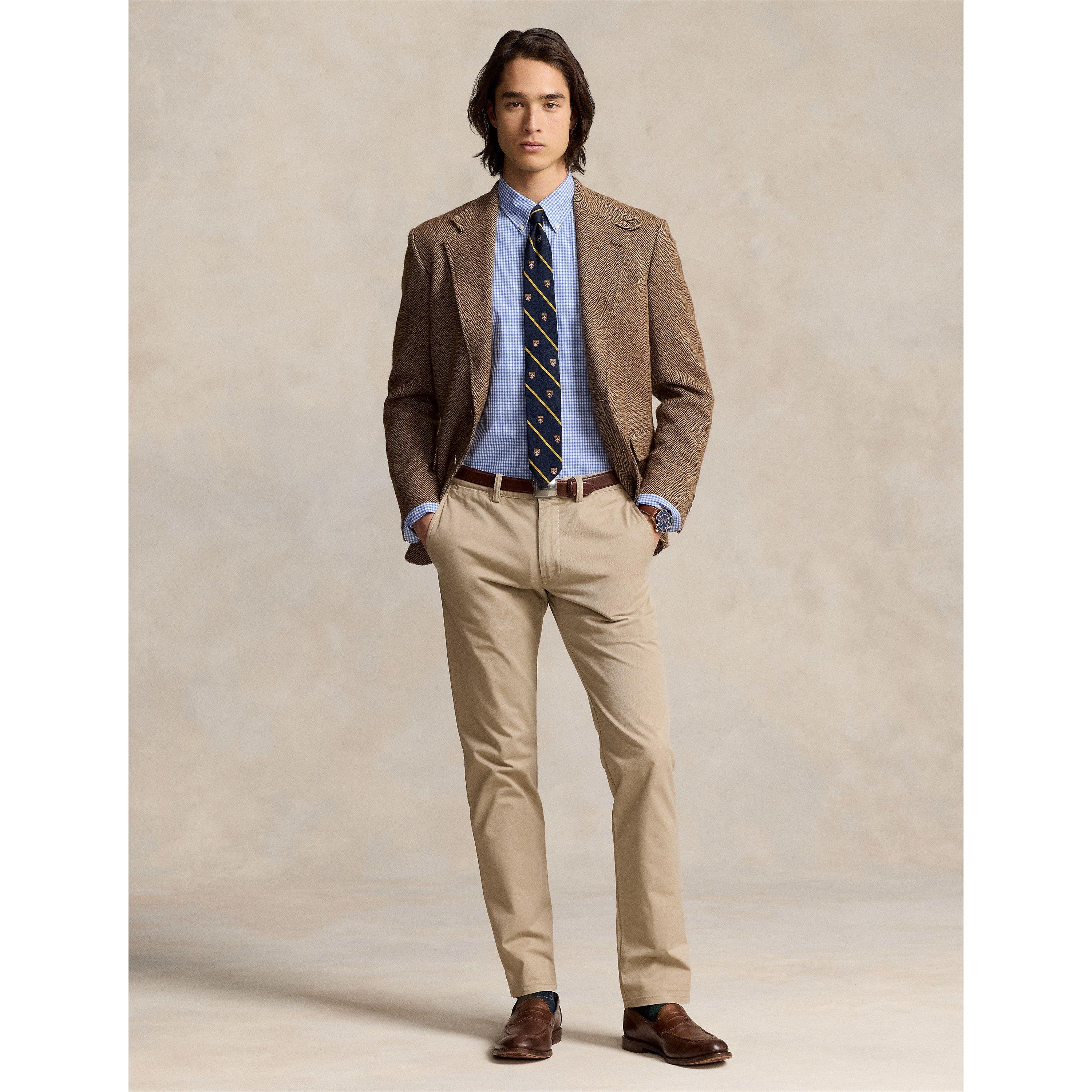 Gingham Poplin Slim Fit Shirt