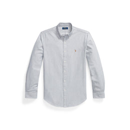 Slim Fit Striped Oxford Shirt