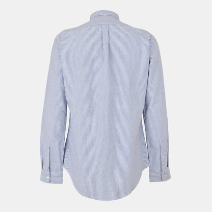 Slim Fit Striped Oxford Shirt