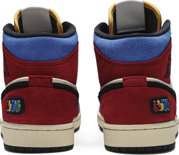 Blue The Great x Air Jordan 1 Mid 'Fearless'