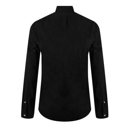 Men's Slim Fit Button-Down Plain Shirt