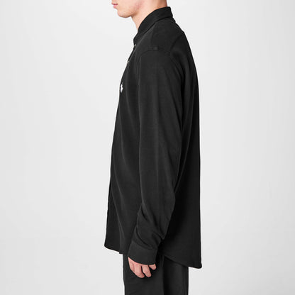 Men's Slim Fit Button-Down Plain Shirt