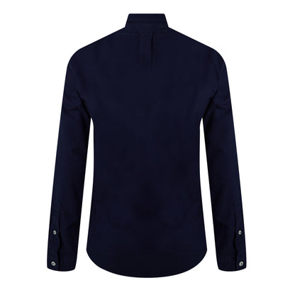 Men's Slim Fit Button-Down Plain Shirt