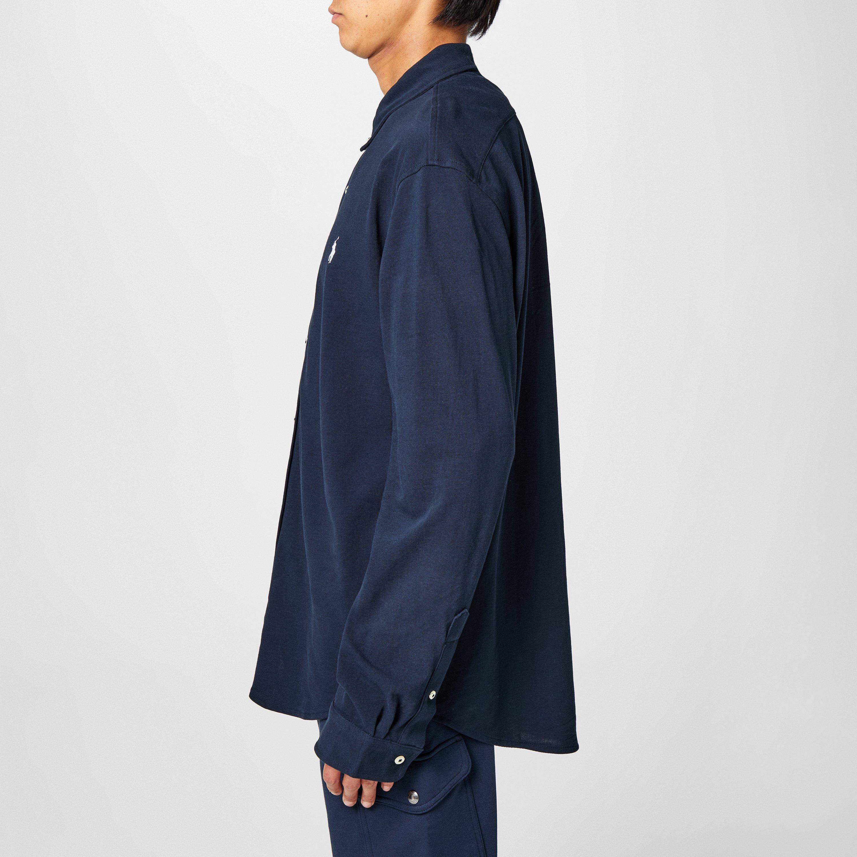 Men's Slim Fit Button-Down Plain Shirt