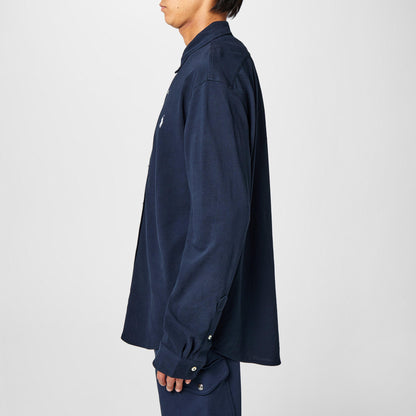 Men's Slim Fit Button-Down Plain Shirt