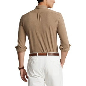 Men's Slim Fit Button-Down Plain Shirt