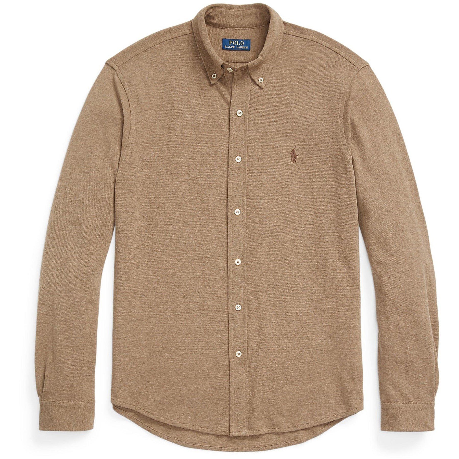 Men's Slim Fit Button-Down Plain Shirt