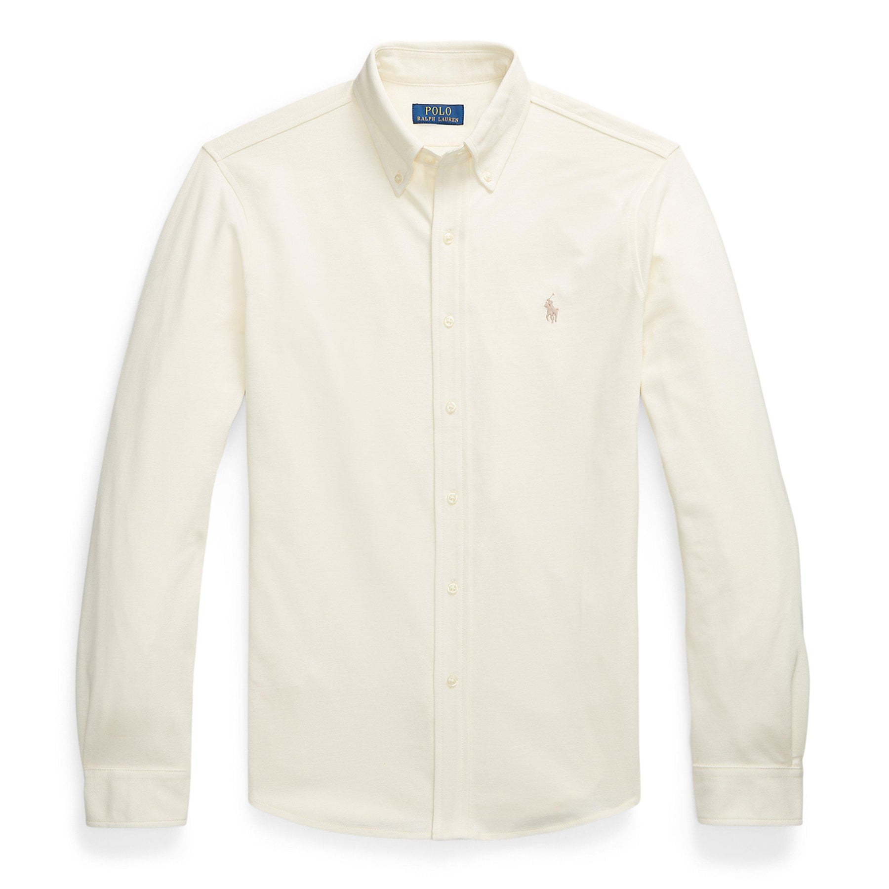 Men's Slim Fit Button-Down Plain Shirt