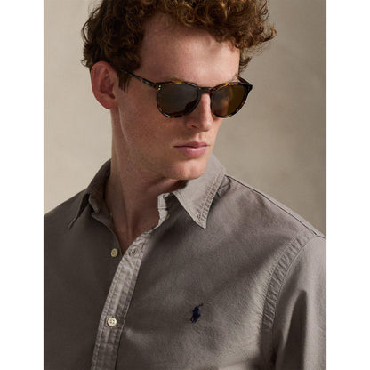 Slim Fit Oxford Long Sleeve Shirt