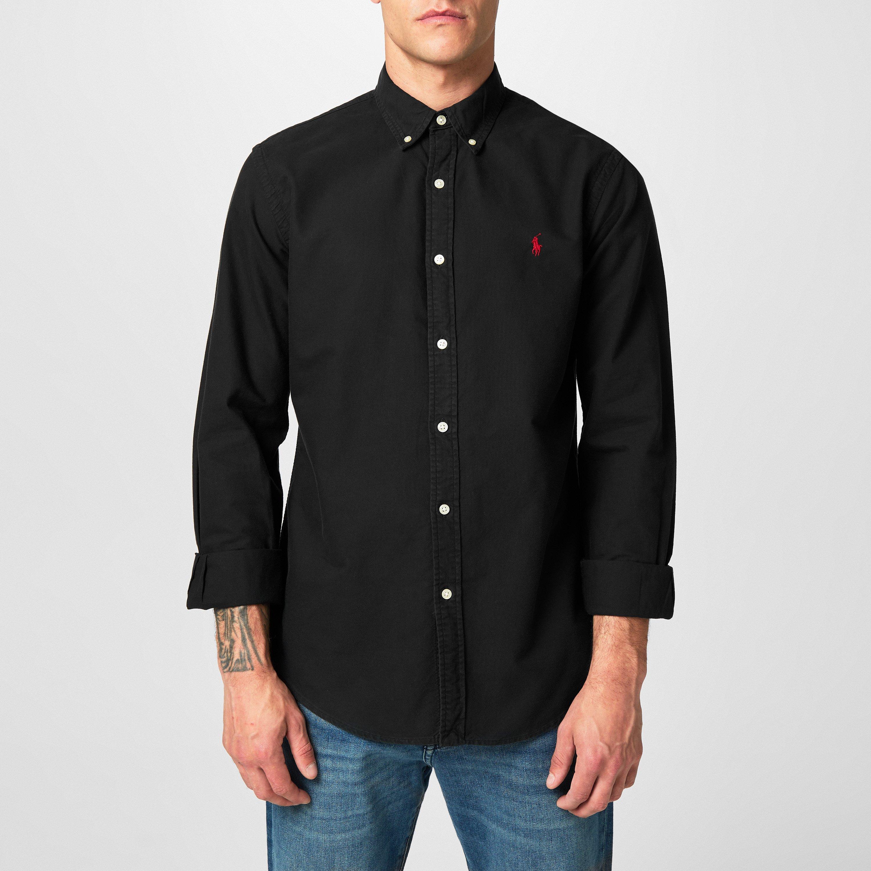 Men's Slim Fit Oxford Long Sleeve Shirt