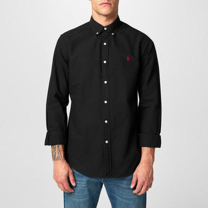 Men's Slim Fit Oxford Long Sleeve Shirt
