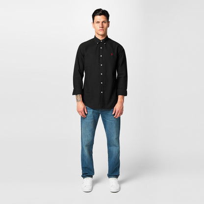 Men's Slim Fit Oxford Long Sleeve Shirt