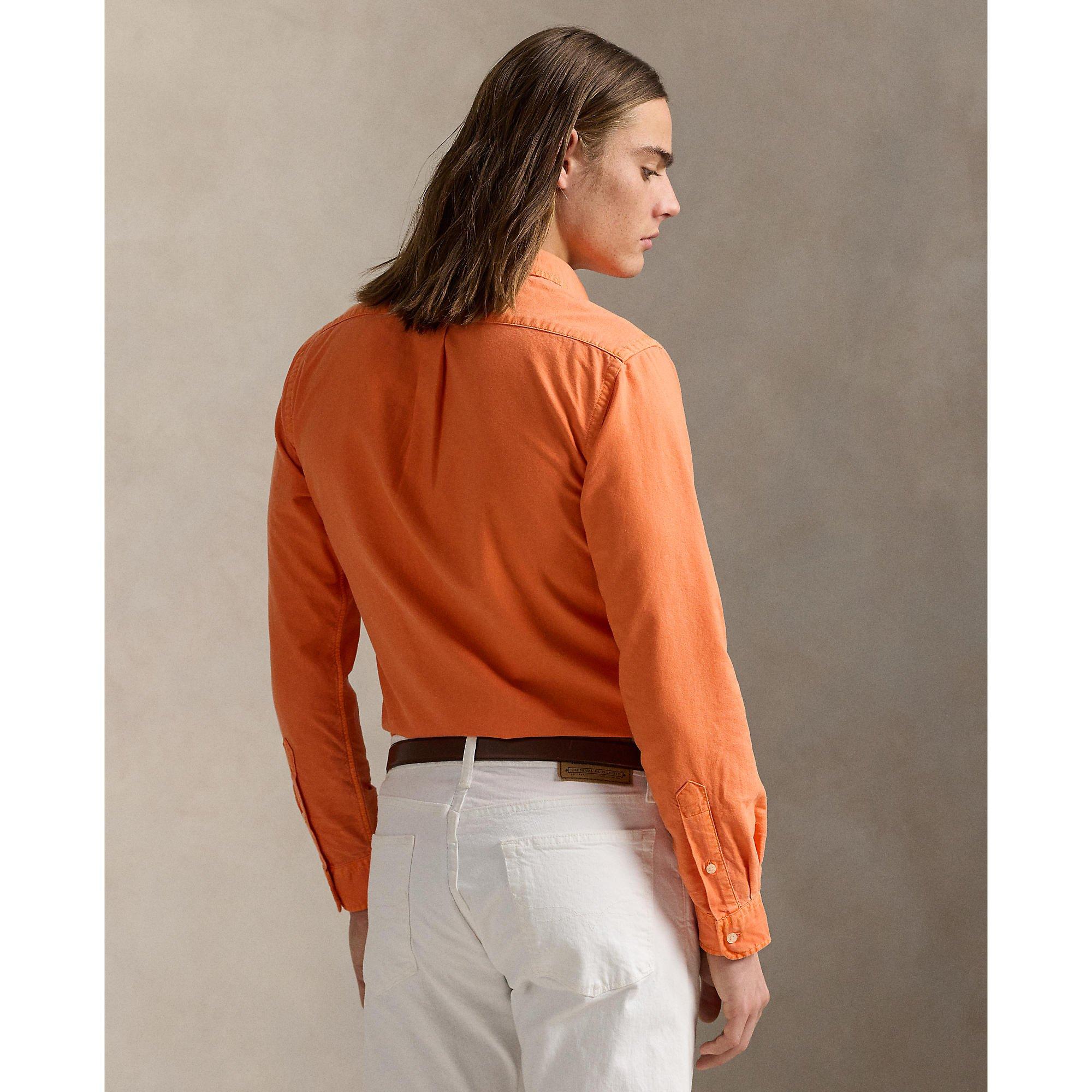 Slim Fit Oxford Long Sleeve Shirt