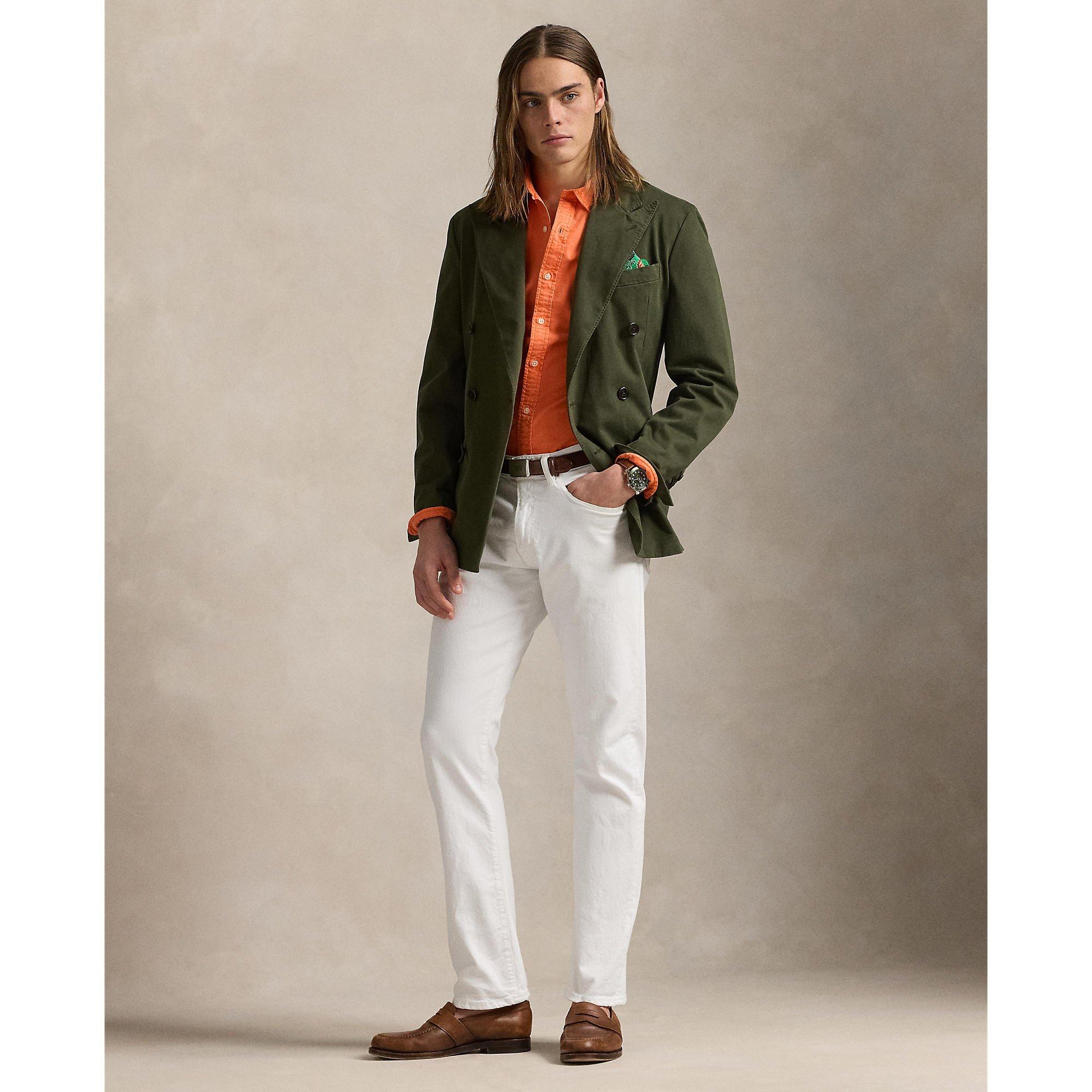 Slim Fit Oxford Long Sleeve Shirt