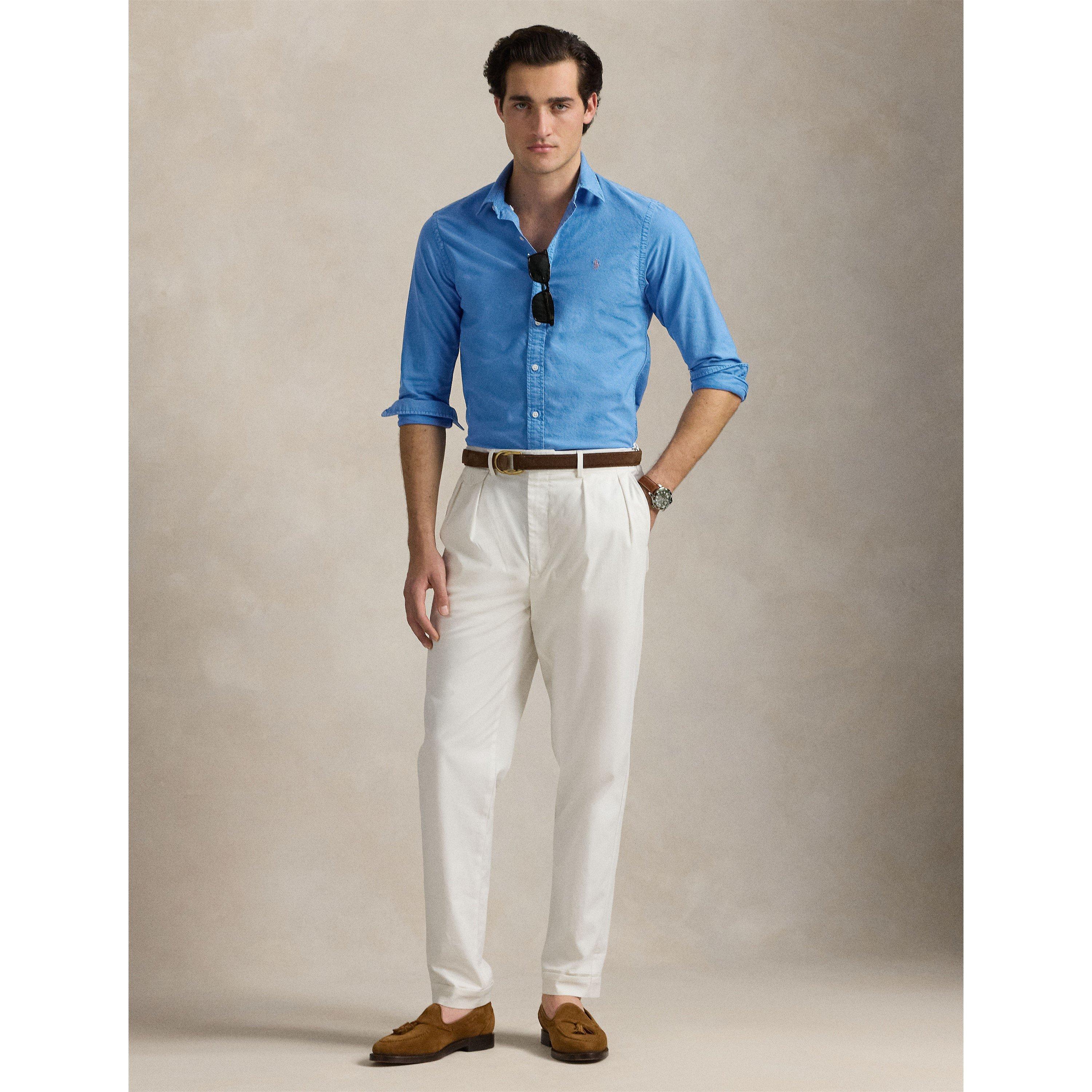Slim Fit Oxford Long Sleeve Shirt