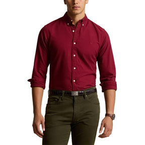 Men's Slim Fit Oxford Long Sleeve Shirt