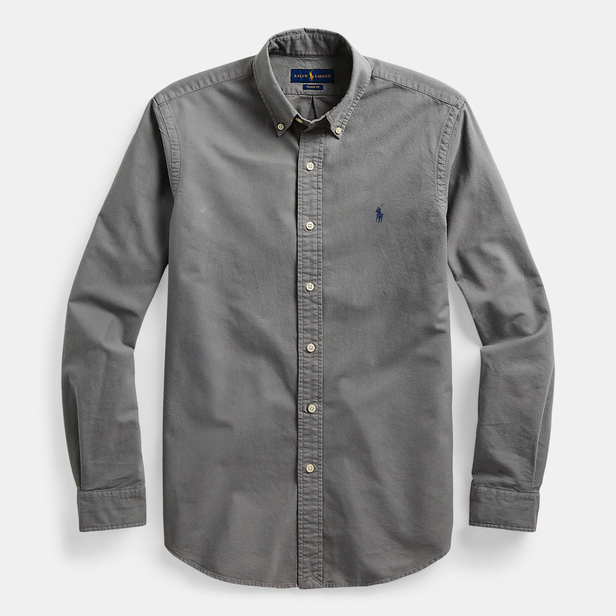Men's Slim Fit Oxford Long Sleeve Shirt