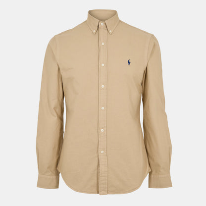 Men's Slim Fit Oxford Long Sleeve Shirt